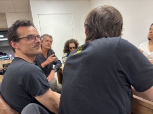 Employés de Decasoft organisant une soirée jeu